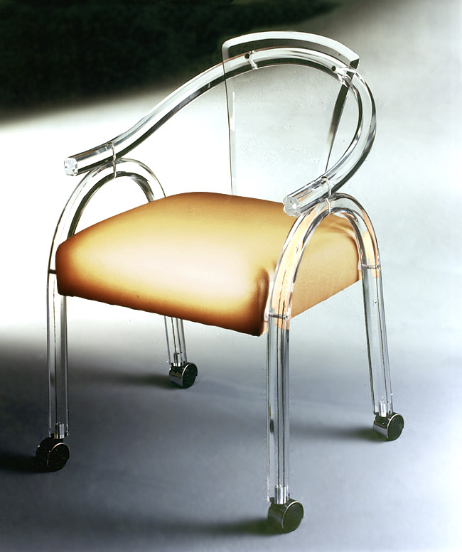 Acrylic Game Chair-image