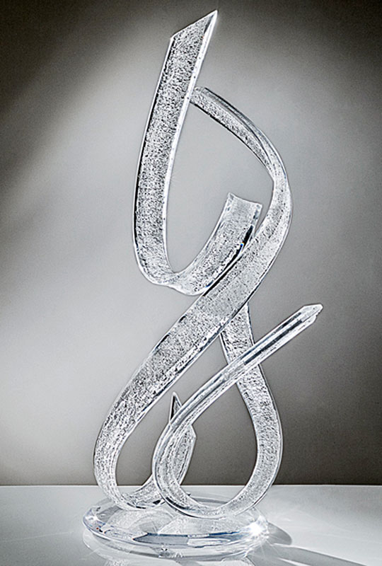 Double Loop Acrylic Sculpture-image