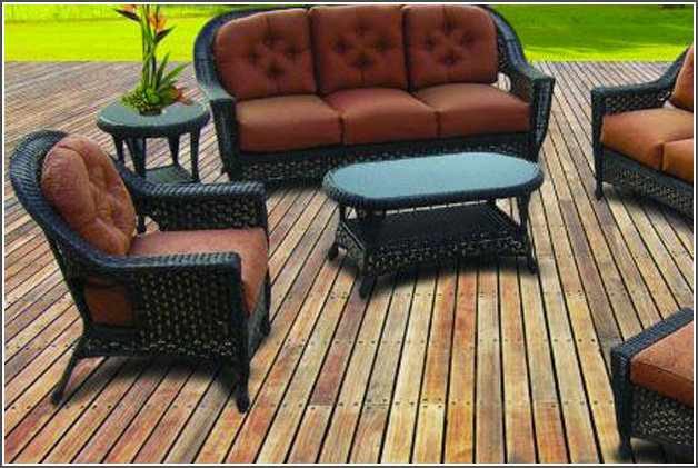 GEORGETOWN COLLECTION – PATIO SET BROWN-image