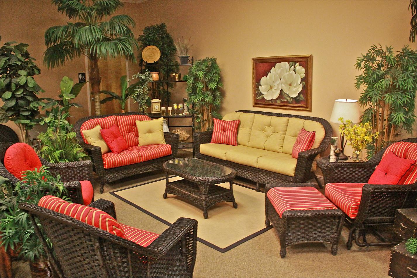 GEORGETOWN COLLECTION- PATIO SET RED GOLD-image