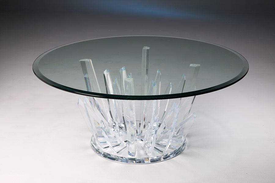StarBurst Acrylic Cocktail Table-image