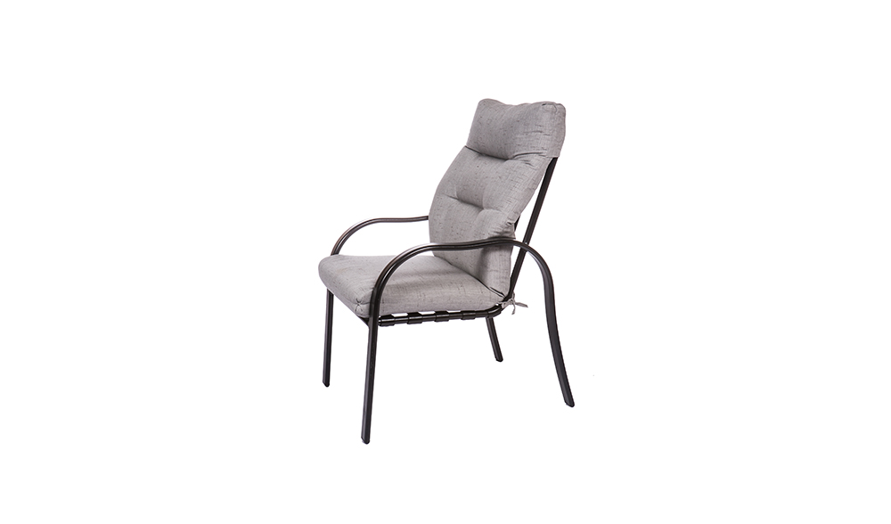 ALUMINUM COLLECTION – KONA CUSHION DINING CHAIR-image