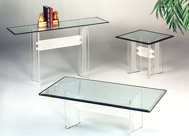 Scallop Series Acrylic Tables-image